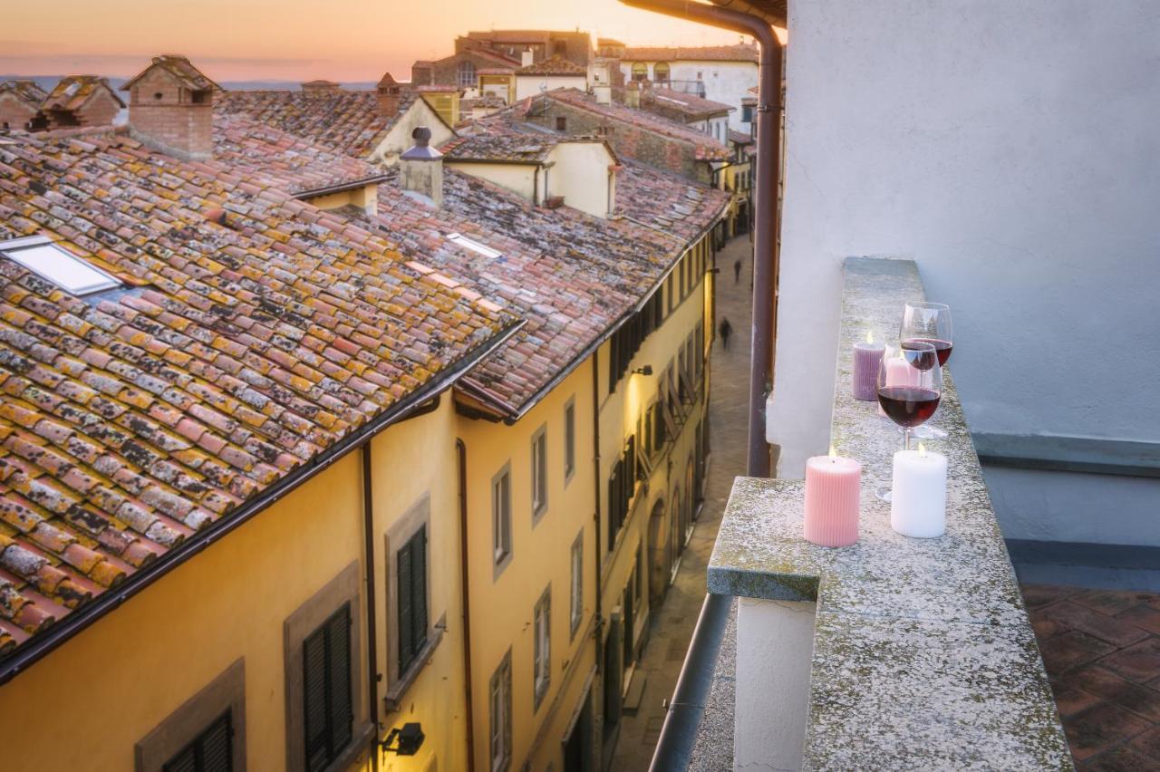 Terrazza Silena, Centro Storico Con Vista Cortona! 아파트 외부 사진