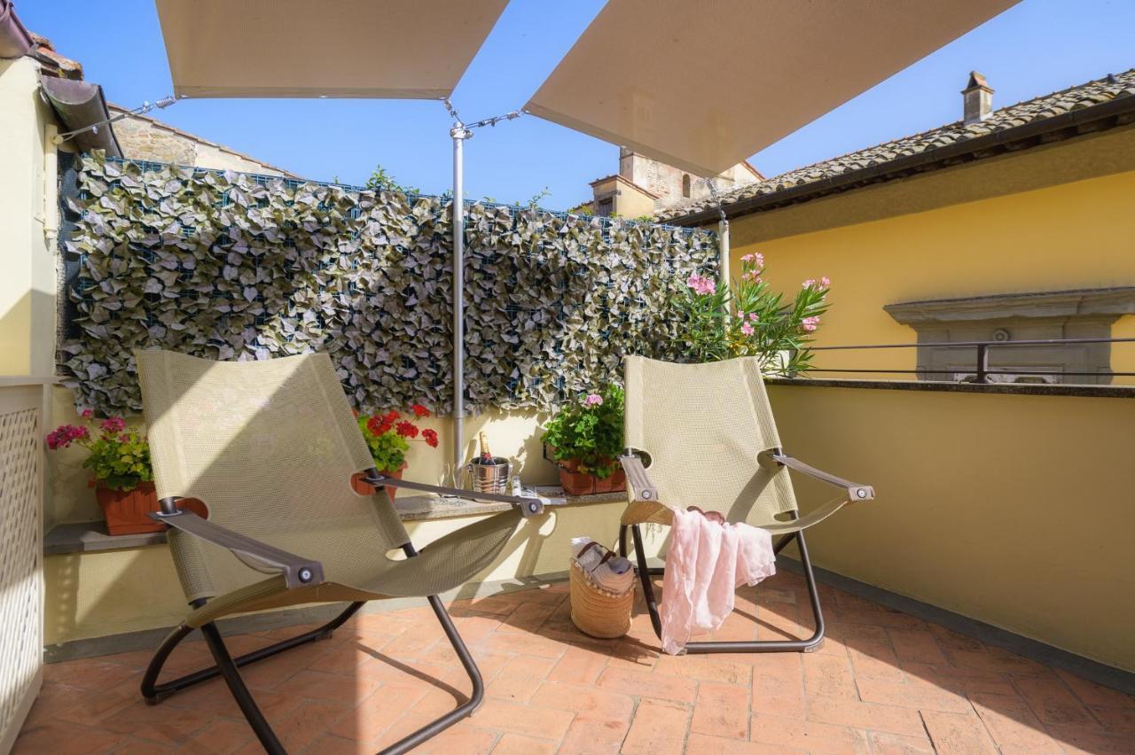 Terrazza Silena, Centro Storico Con Vista Cortona! 아파트 외부 사진