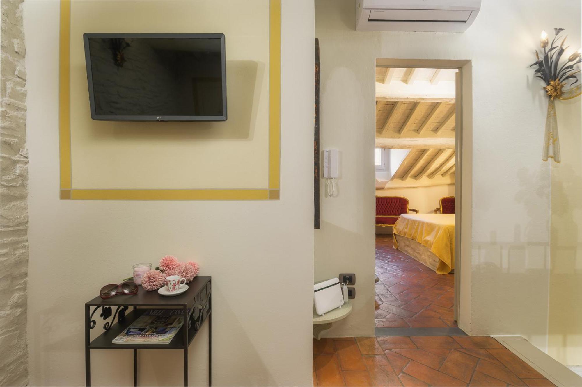 Terrazza Silena, Centro Storico Con Vista Cortona! 아파트 외부 사진