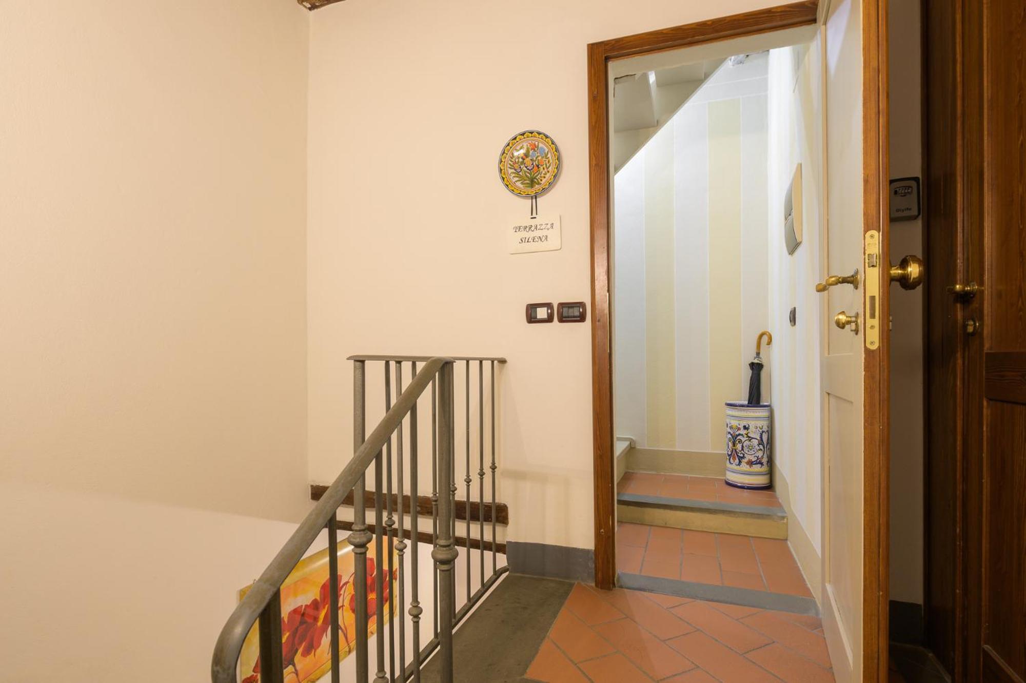 Terrazza Silena, Centro Storico Con Vista Cortona! 아파트 외부 사진