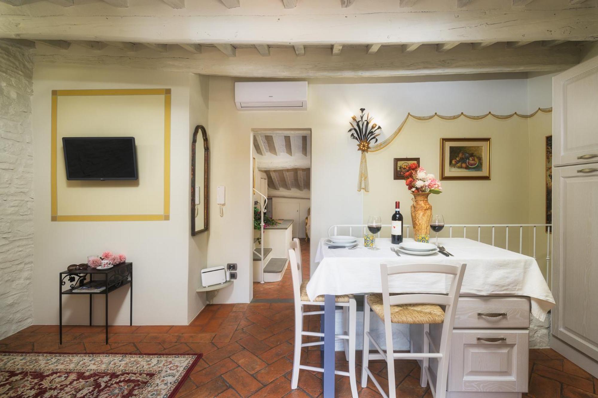 Terrazza Silena, Centro Storico Con Vista Cortona! 아파트 외부 사진